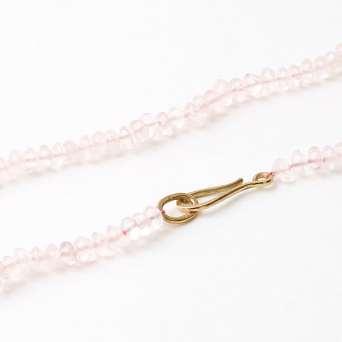 Daisies Necklace – Rose Quartz