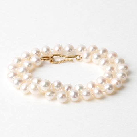 Daisies Necklace – Pearls