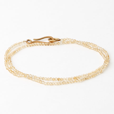 Daisies Necklace – Citrine Small