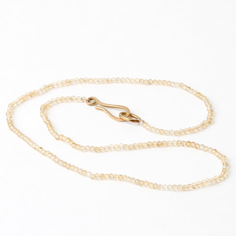 Daisies Necklace – Citrine Small