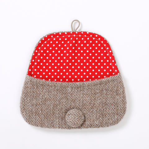 Pouch Medium - Cotton with Dotted Cotton lining