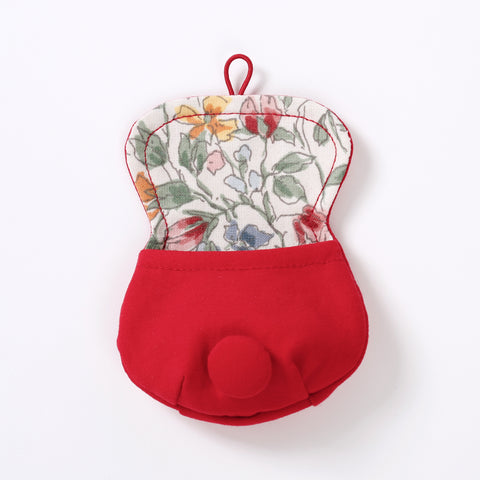 Pouch Small - Cotton with Vintage Floral Jonelle lining from Great Britain